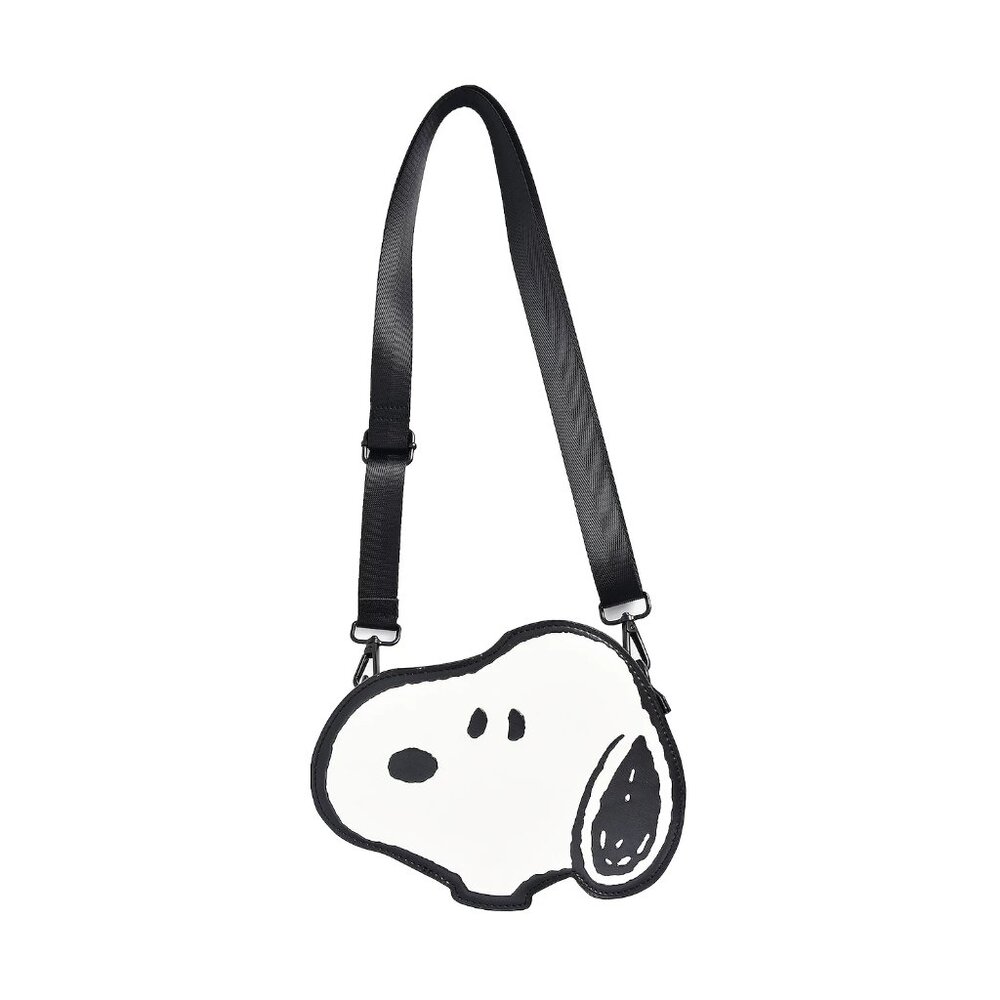 Snoopy Head Die-Cut Crossbody Bag - NWT